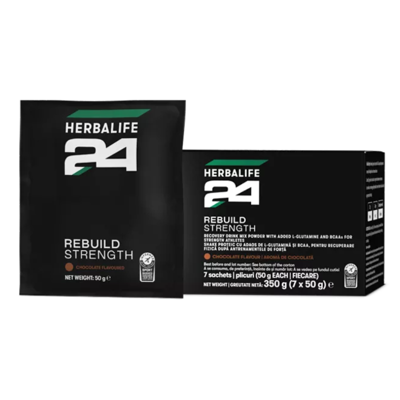 Rebuild Strength Sachets Chocolate 350 g (7 x 50 g) SKU 486K